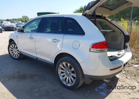 2012 Lincoln Mkx z USA, uszkodzony, nr VIN 2LMDJ6JK1CBL01882
